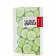 Manefit Beauty Planner Cucumber Soothing + Moisturizing Mask (pakke med 5 stk.)