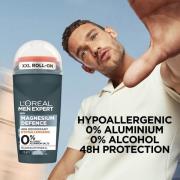 L'Oréal Paris Men Expert Magnesium Defence Hypoallergenic 48 Hour Roll-On Deodorant 50ml