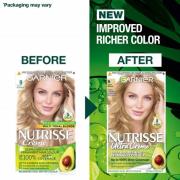 Garnier Nutrisse Permanent Hair Dye (forskellige nuancer) - 9 Light Blonde