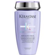 Kérastase Blond Absolu Ultraviolet Shampoo, Conditioner and Treatment Routine for Brightening Blonde Hair