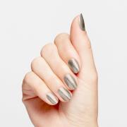 OPI Infinite Shine Long-Wear Gel-Like Shimmery Grey Nail Polish - Work From Chrome 15ml