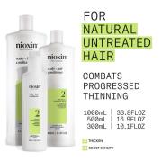 NIOXIN Scalp and Hair Thickening System 2 Conditioner for Natural Hair with Progressed Thinning 300ml