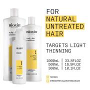 NIOXIN Scalp and Hair Thickening System 1 Conditioner for Natural Hair with Light Thinning 1L