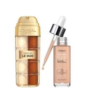L'Oréal Paris Age Perfect Serum Le Duo 30ml & True Match Tinted Serum 30ml Bundle (Various Shades) - 4 Light Medium