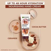 Garnier Vegan Hand Superfood, Repairing Hand Cream with Cocoa and Ceramide for Very Dry, Rough Hands 75ml
