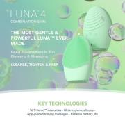 FOREO LUNA 4 Smart Facial Cleansing and Firming Massage Device - Combination Skin