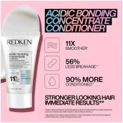 Redken Acidic Bonding Concentrate Conditioner and Thermal Spray Heat Protection Bundle for Healthy Looking Hair