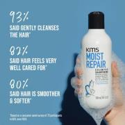 KMS Moist Repair Hair Rescue Shampoo and Conditioner Bundle for Dry and Damaged Hair