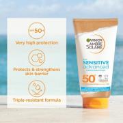 Garnier Ambre Solaire SPF 50+ Sensitive Advanced Sun Protection Cream 175ml