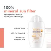 Avène Very High Protection Mineral Fluid SPF50+ Sun Cream for Intolerant Skin 40ml