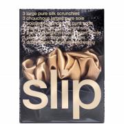 Slip Silk Large Scrunchies (Various Colours) - Black Leopard