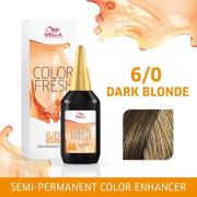 Wella Professionals Color Fresh Semi-Permanent Colour - 6/0 Dark Blonde 75ml