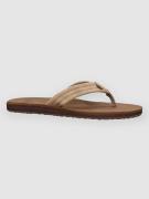 Quiksilver Carver Suede Core Sandaler brun