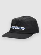 Afends Liquid Recycled Snapback Kasket sort