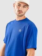 Woodbird Baine Star T-shirt blå