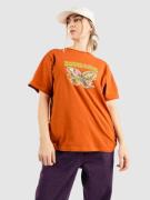 Santa Cruz Galactic Butterfly T-shirt orange