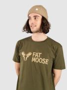 Fat Moose FM Logo T-shirt grøn