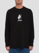 Volcom Stairway Langærmet t-shirt sort