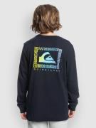 Quiksilver Revival Longsleeve T-Shirt blå