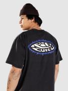 Rip Curl Raw Energy Sloth T-shirt sort