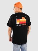 Rip Curl Surf Revival Stacked T-shirt sort