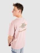 Rhythm Flame Printed T-shirt pink