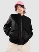 Urban Classics Brandit Sherpa Jakke sort