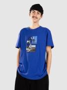 Poetic Collective Skull T-shirt blå