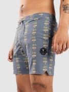 Vissla Atomic Palms 16.5" Ecolastic Boardshorts blå