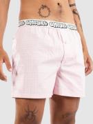 Empyre Pink Plaid Loose Boksershorts pink