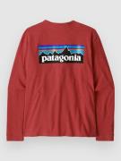 Patagonia P-6 Logo Responsibili Langærmet t-shirt gul
