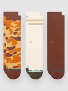 Stance Camo Crew 3 Pack Socks mønster