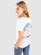 Dravus Faux Flower Shop T-shirt hvid