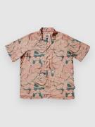 The Dudes Fingathing Pink Hawaiian Skjorte mønster
