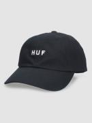 HUF Essentials OG Logo CV 6 Panel Kasket sort