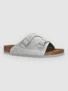Birkenstock Zürich Suede Leather Sandaler grå