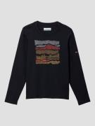 Columbia Dobson Pass Kids Longsleeve T-Shirt sort