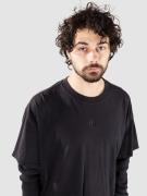 Ninth Hall Fundamental Thermal 2Fer Langærmet t-shirt sort