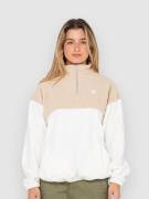 Rusty Tonal Division Polar Half-Zip Fleecepullover