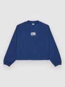 Quiksilver Graphic Crew Sweater blå