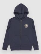 Billabong Foundation Kids Hættetrøje med lynlås blå