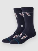 Stance Gone Fishin Crew Socks mønster