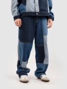 Blue Tomato Denim Patchwork Jeans blå