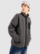 Blue Tomato Full Open Solid Fleecejakke grå