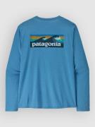 Patagonia Cap Cool Daily - Boardshort Logo Longsleeve blå