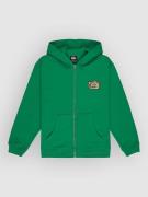 Quiksilver Graphic Hero Kids Hættetrøje med lynlås grøn