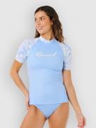 Rip Curl Pacific Coast UPF Ss Rashvest Lycra blå