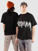 Jacker Mirror Maze Garment Dyed T-shirt sort