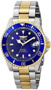 Invicta Herreur 8928OB Pro Diver Blå/Gul guldtonet stål Ø40 mm