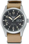 Seiko 5 Sports Herreur SRPG35K1 Sort/Tekstil Ø39.4 mm